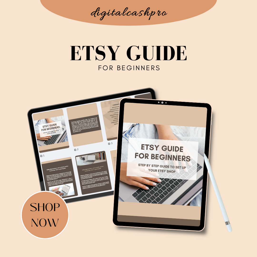 Etsy Guide for Beginners Ebook